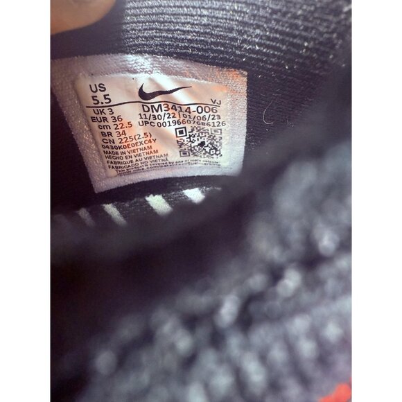 New Nike Pegasus Turbo Next Nature Shoes Womens Size 5.5 Black Red ZoomX Running - Picture 8 of 8